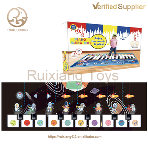 Alfombrilla de <span class=keywords><strong>Piano</strong></span> de 60x30CM, alfombrilla de estilo espacio exterior, teclado de música portátil, alfombrilla de gimnasio, alfombrilla Musical <span class=keywords><strong>para</strong></span> bebé con Pedal de <span class=keywords><strong>Piano</strong></span> - Product Image 2