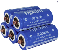 Xinhui Times 32700 3.2V 6000mAh Sel Baterai LiFePO4 Silinder Paket Lithium Ion Isi Ulang untuk Lampu Tenaga Surya Pintar