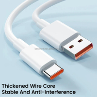 Câble de charge super rapide USB Type C 6A pour Xiaomi Mi 14 13 12 Pro, cordon de données à charge ultra rapide