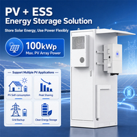 Kabinet Penyimpanan Energi MECC 50kW 112kWh Outdoor Komersial Industri All-in-One BESS untuk Konsumsi Mandiri PV