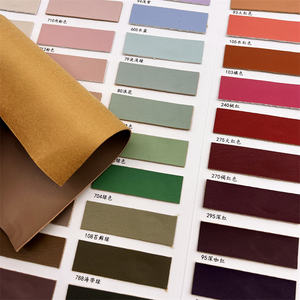 Cuero sintético sólido <span class=keywords><strong>grueso</strong></span> 1,2 MM hojas de vinilo de grado marino PU suave tela de cuero sintético de imitación para lazos pendientes artesanía DIY - Product Image 3