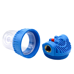 5 inch transparante handmatige schaalverwijderaar waterfilter met wasbare filterinzet voor tuinpompen en huishoudelijke waterdispensers - Product Image 1