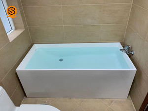 Bain à remous intelligent pour deux personnes adultes avec jets, chauffage et accessoires de vidange pour hôtels - Product Image 4