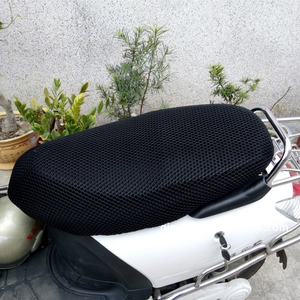 Housse de siège pour véhicule électrique, noire, respirante 3D, nouvelle pièce de rechange pour scooter arrière - Product Image 1