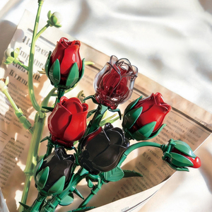 Set de Bloques de Construcción DIY para Armar Ramos de Flores, Rosas, Girasoles, Tulipanes, Flores de Ladrillo, Decoración para el Hogar, Juguete de Regalo, Juguetes para Niños al por Mayor 26111-26274 - Product Image 5