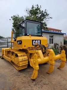 รถดันดินตีนตะขาบ Caterpillar D6G มือสองจากญี่ปุ่นแท้ เครื่องยนต์ CAT 3306 รถดันดินขนาดกลาง พร้อมหัวริปเปอร์ สำหรับงานก่อสร้างปรับระดับพื้นดิน - Product Image 5