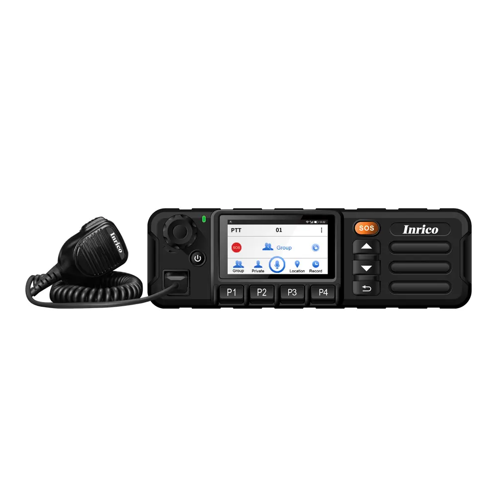 Nouveau produit Inrico réseau TM-7P radio bidirectionnelle GSM véhicule WCDMA radio mobile