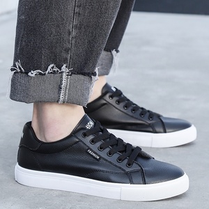 Logo personnalisé Nouveaux styles <span class=keywords><strong>Tendance</strong></span> Baskets en cuir blanc Running Fitness Marche Chaussures de sport décontractées pour femmes et hommes - Product Image 1