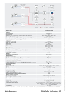 Onduleur SMA en stock onduleur solaire sunny tripower core 2 smart energy hybride haute tension 110kw onduleur solaire de haute qualité - Product Image 3