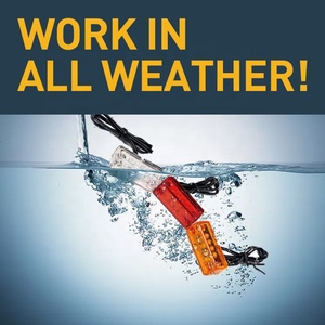 Luz de Señal LED Miniatura de 12V -40 ° De la C a la <span class=keywords><strong>105</strong></span> ° Temperatura de Funcionamiento C, Resistente al Agua para Entornos Hostiles - Product Image 4
