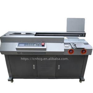 Machine de découpe de papier entièrement automatique, Machine de collage d'équipement publicitaire graphique de reliure de documents d'appel d'offres adhésif thermofusible - Product Image 5