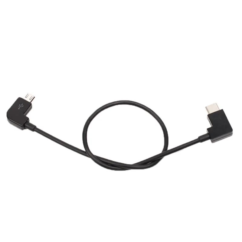 Micro USB to usb-c / type-C conversion data cable Dropshipping 30cm connector, suitable for DJI mavic pro&amp; Spark remote cont