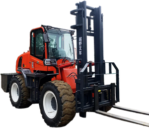 CE ISO 1530 4x4 All Terrain off-road diesel heftruck elektrische reachtruck pallettruck lpg gas propaan verreiker 3-weg heftruck - Product Image 5