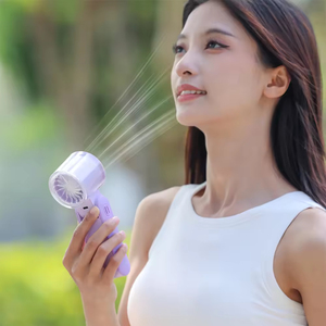 Portable 8000 RPM Speed <b>Mini</b> <b>Fan</b> with 4000mAh Battery <b>USB</b> Rechargeable Personal Cooling <b>Fan</b> for Home Car Outdoor Bulk Wholesale - Product Image 4