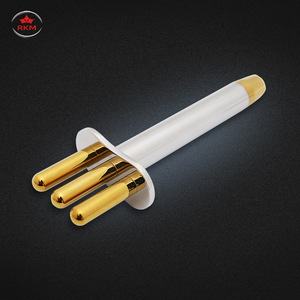 Handheld Titanium <strong>Magnetic</strong> <strong>Acupressure</strong> Guasha Meridian Points Massager Magnetotherapy Guasha Massage Pen Fork Beauty Device - Product Image 3