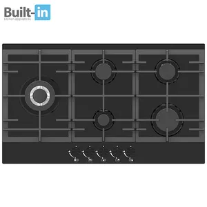 90cm Built-in Gas Hob with 5 burners