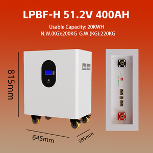 48V 300ah-400ah LiFePO4 lớp <span class=keywords><strong>lithium</strong></span> năng lượng mặt trời gói có thể giao tiếp lai 15kwh 30kwh 12V Hệ thống nhà IP20 bảo vệ BMS chia - Product Image 4