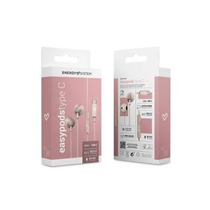 EasyPods Tipo-C - Auriculares con cable (conexión tipo C, micrófono, asistente de voz, controlador de reproducción) - Product Image 6