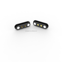 Conector Magnético Macho y Hembra de 2 Pines con Pin Pogo de 4.0mm para Reloj Inteligente, Personalizado de Fábrica, para Carga de Relojes Inteligentes