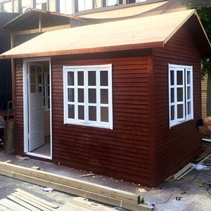 Casa de Madera Personalizada para Jardín Exterior, Resistente a la Corrosión, Móvil y Ensamblable, como Cuarto de Herramientas, Quiosco de <span class=keywords><strong>Venta</strong></span> o Caseta de Seguridad - Product Image 5
