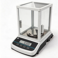 Balanza de Precisión de Laboratorio FA2003S de 0.001g con Pantalla Dual y Capacidad de 500g