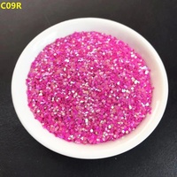 Sola CY-MA060 – Paillettes en plastique étoiles colorées de 500g, sequins portables pour la décoration des ongles et l'art DIY des filles