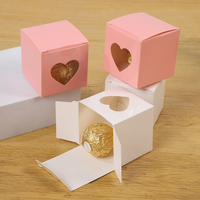 Boîte à gâteau auto-érectrice écologique à fond autobloquant pour bonbons, chocolats, desserts, cadeaux, pâtisseries, emballages alimentaires, personnalisable