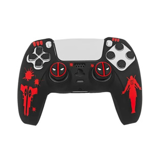 ฝาครอบป้องกันคอนโทรลเลอร์เกม Ps5 ซิลิโคนกันลื่นกันฝุ่นพร้อมลายฮาโลวีนมี 2 ฝาครอบ - Product Image 2