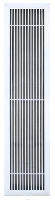 Grille d'air de retour de sortie de persiennes à une couche en alliage d'aluminium de qualité supérieure avec maille pour CVC.