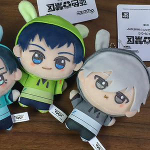 3 modèles de porte-clés en peluche douce de personnages de dessins animés japonais bleus, Isagi Yoichi Bachira Meguru, figurines en peluche - Product Image 5