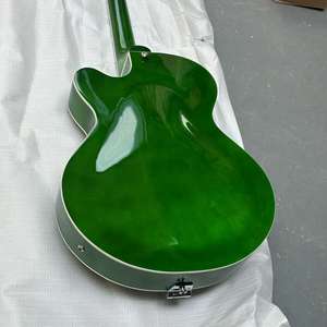 Nouvelle guitare électrique Gretch Gr07, touche en palissandre, corps en acajou, micros HH, vert, livraison rapide - Product Image 2