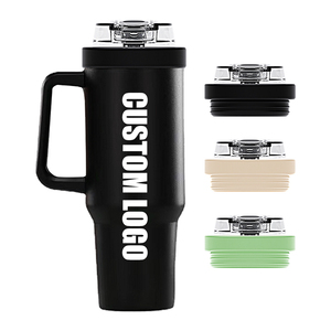 Nuevas <span class=keywords><strong>Tapas</strong></span> de Silicona para Vasos de 40 oz, Accesorios Deportivos para Gimnasio al Aire Libre, Libres de BPA, Aptas para Alimentos, Lavables y Resistentes al Calor - Product Image 1