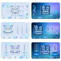 Hongrui 2Din 9 pouces multimédia stéréo écran tactile autoradio QELD écran lecteur Android TS18 4 Core autoradio
