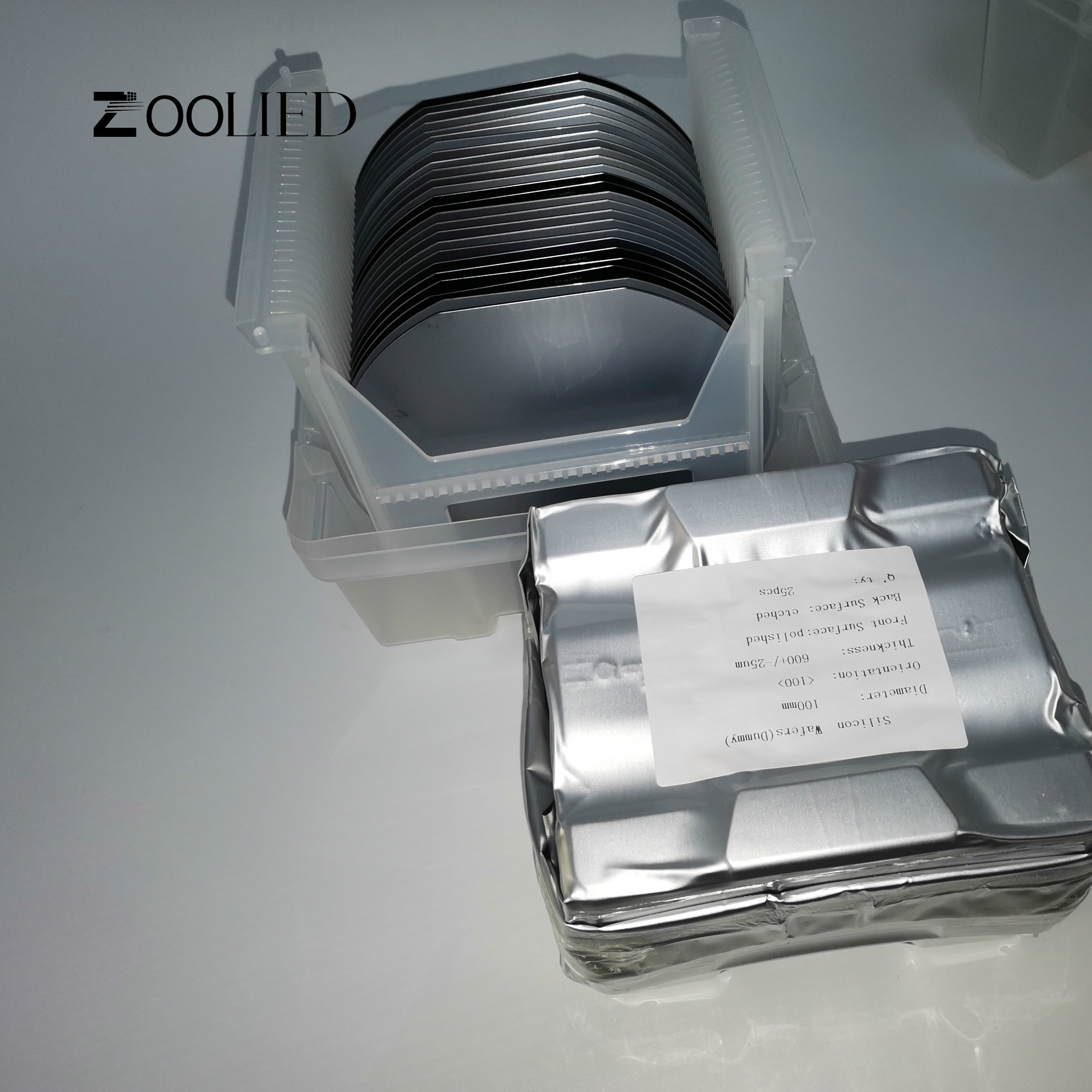 Manufacturers High Resistivity SSP 50.8mm 430um 8000-10000ohm Cm N 100 Silicon Wafers Orientation 100