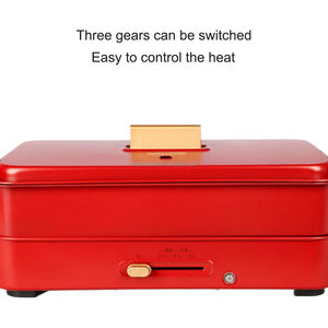 เตาไฟฟ้าอเนกประสงค์ขายดี พร้อมปลั๊กแบบออสเตรเลีย ดีไซน์ทรงสี่เหลี่ยม สำหรับย่างและหม้อไฟทั้งในร่มและกลางแจ้ง - Product Image 6