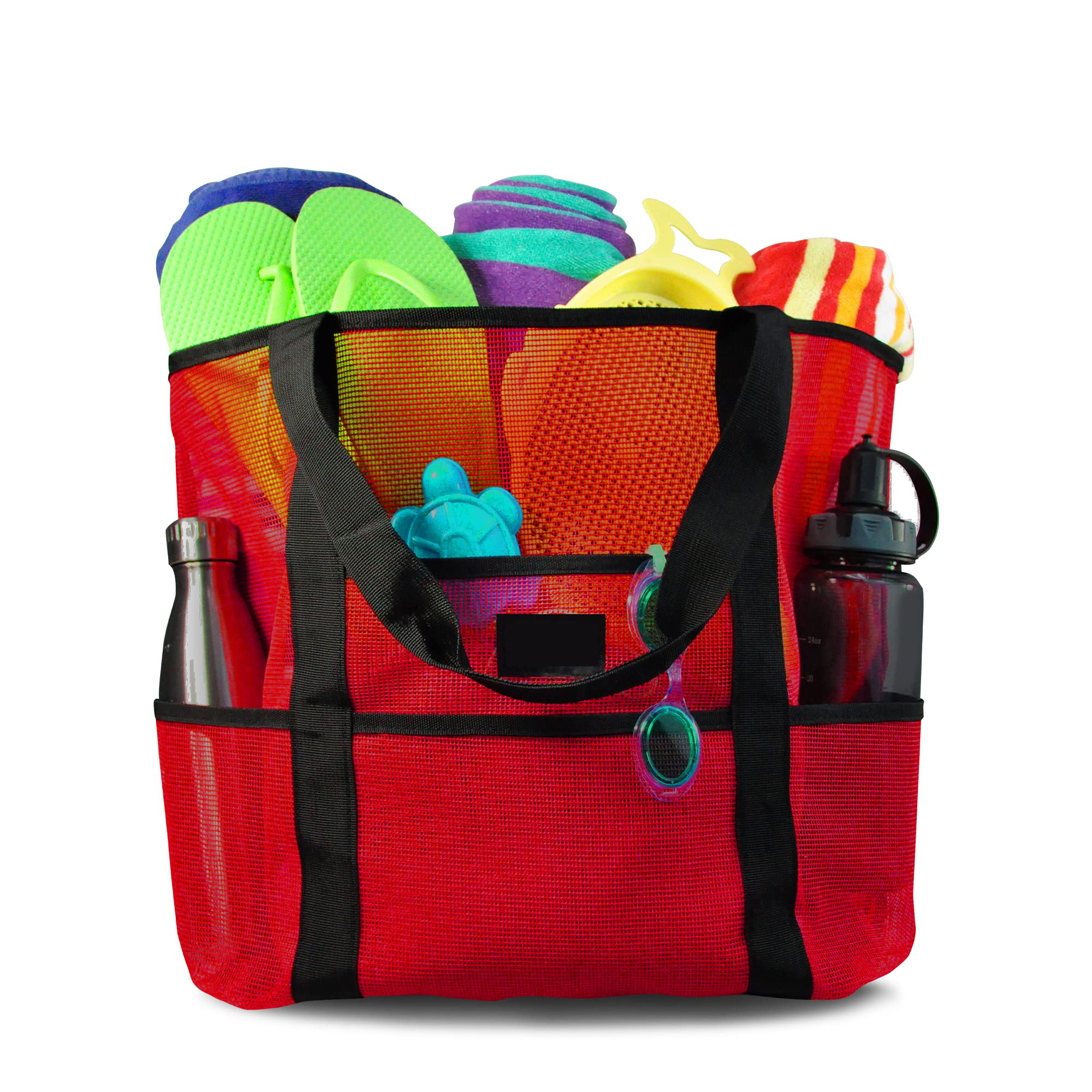 Red With Black Handles