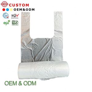 Fournisseur de sacs d'épicerie biodégradables avec logo personnalisé, emballage de sacs en plastique pour les entreprises - Product Image 4