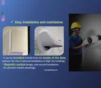 Système de ventilation ERV Holtop avec contrôle WiFi, récupération de chaleur, ventilation mécanique forcée, alimentation en air frais