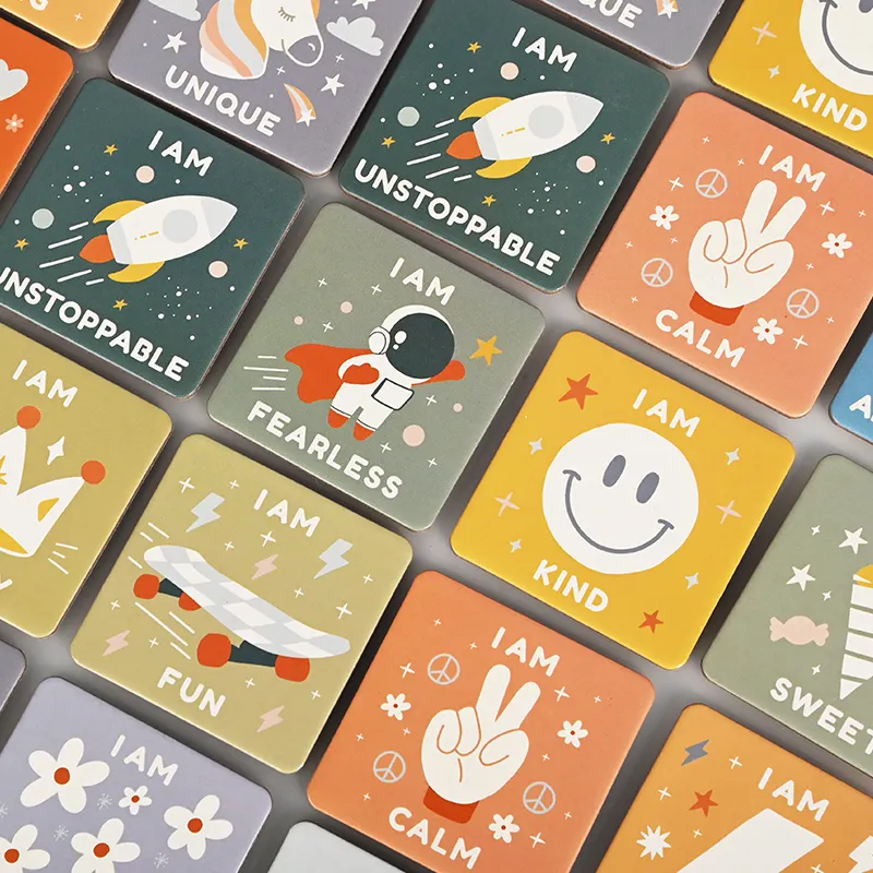 Groothandel Op Maat Gemaakte Flash-Kaarten Voor Educatief Cognitief Leerspeelgoed Voor Kinderen Verpakt In Een Doos