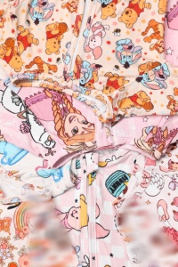 Macacões Infantis KERUI de Bambu para Meninos: Novos Designs com Estampas Fofas e Confortáveis para a Pele – Pijamas de Primavera para Crianças - Product Image 3