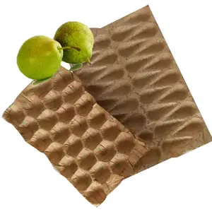GUOLIANG papier Kraft 100% plateau d'emballage biodégradable pour fruits grenade
