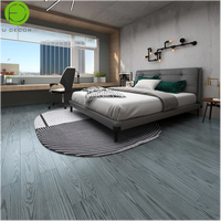 UDK Rouleau de sol ignifuge en PVC grain de bois à peler et à coller Autocollant décoratif auto-adhésif pour sol pour maison hôtel