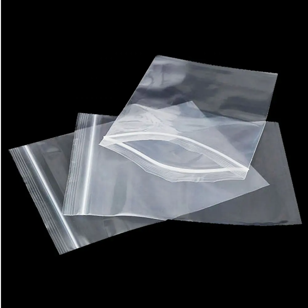 סיטונאי Custom Ziplock Reclosable ברור נעילת מיקוד שקיות פלסטיק