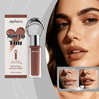 Gloss à lèvres mat soyeux brun clair, couleur à lèvres mate aérienne et douce, palette de couleurs automne-hiver, rouge à lèvres longue tenue