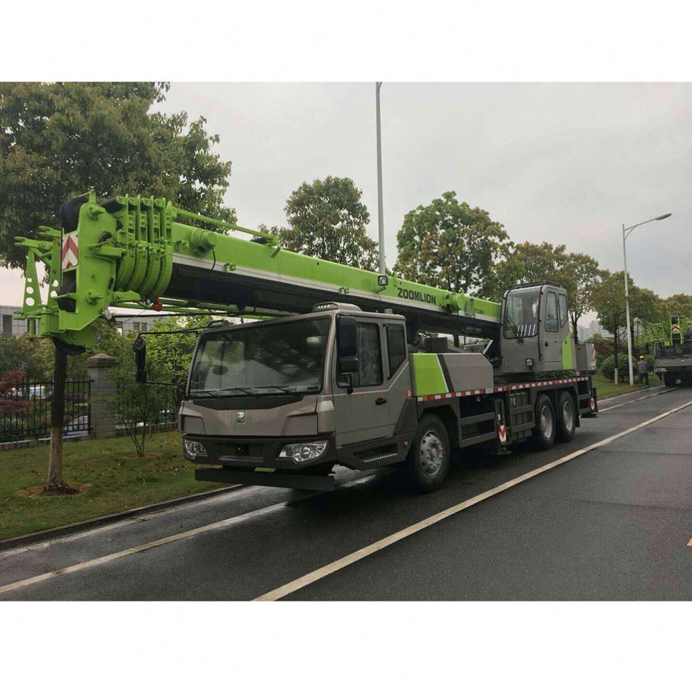 Мобильный подъемный кран, краново-манипуляторная цена ZTC551V 55 тонный с 5 телескопическая стрела крана