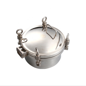 Sanitari in acciaio inox lucidato a specchio per il carro armato manhole cover manway - Product Image 2