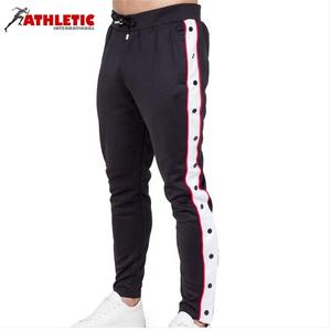 Vêtements 2023 hommes conception jogger survêtement pantalon personnalisé bande latérale veste zippée survêtements pour hommes prix de gros coton survêtements - Product Image 4