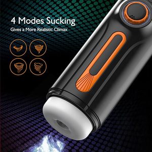 Topsale, juguete automático para adultos, máquina BJ, masturbador de bolsillo para hombre con dispositivos de empuje de succión de calor, suéter eléctrico barato - Product Image 5