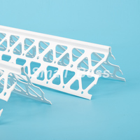 Profilé d'angle en PVC de qualité supérieure pour extérieur, sans rouille, pour stuc et vinyle, protège les coins des bosses et des éclats