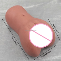 Godet de masturbation masculin réaliste personnalisé avec vagin texturé 3D profond et jouets sexuels portables serrés pour hommes – Vagina de poche